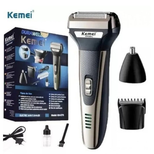 Електрическа самобръсначка и тример Kemei KM-6776 3 в 1