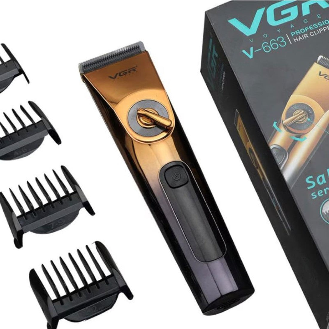 VGR 663 Машинка за подстригване - 2000mAh