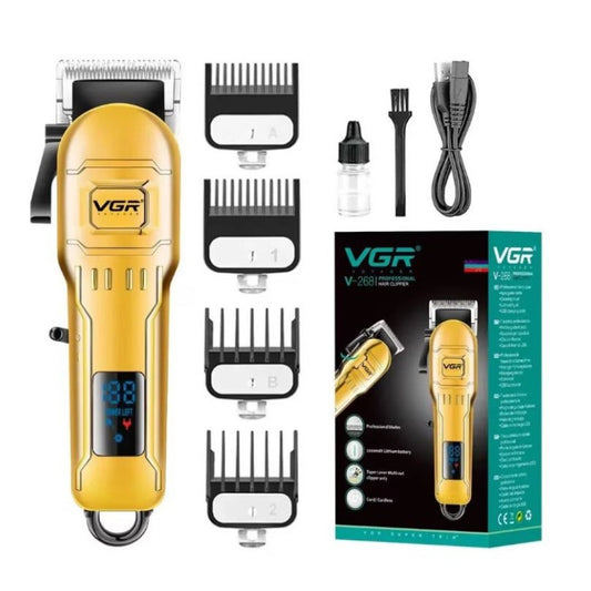 Професионален тример VGR V-268 USB, 10W, златист