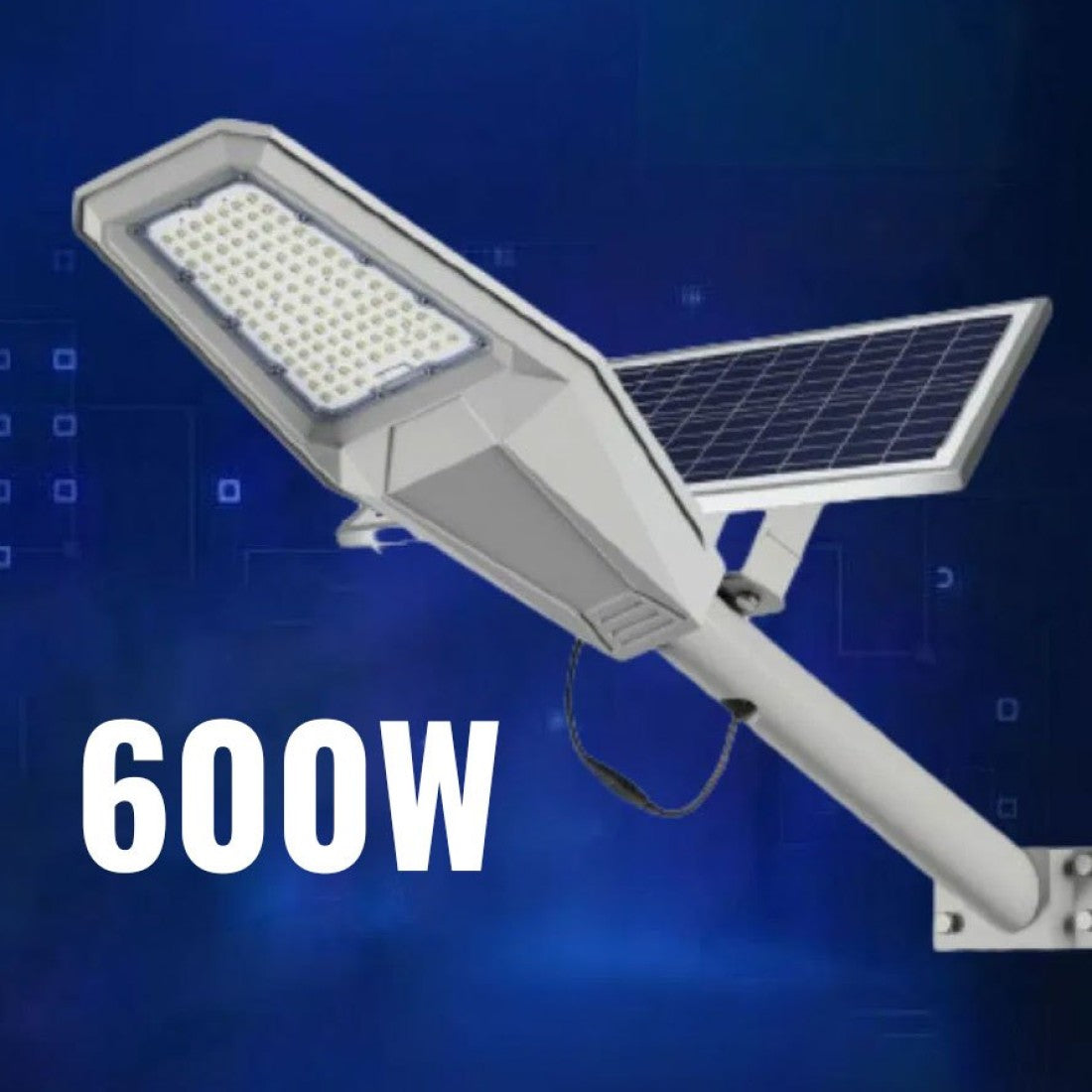 Соларна улична лампа JORTAN 600W - LED, IP67, дистанционно управление