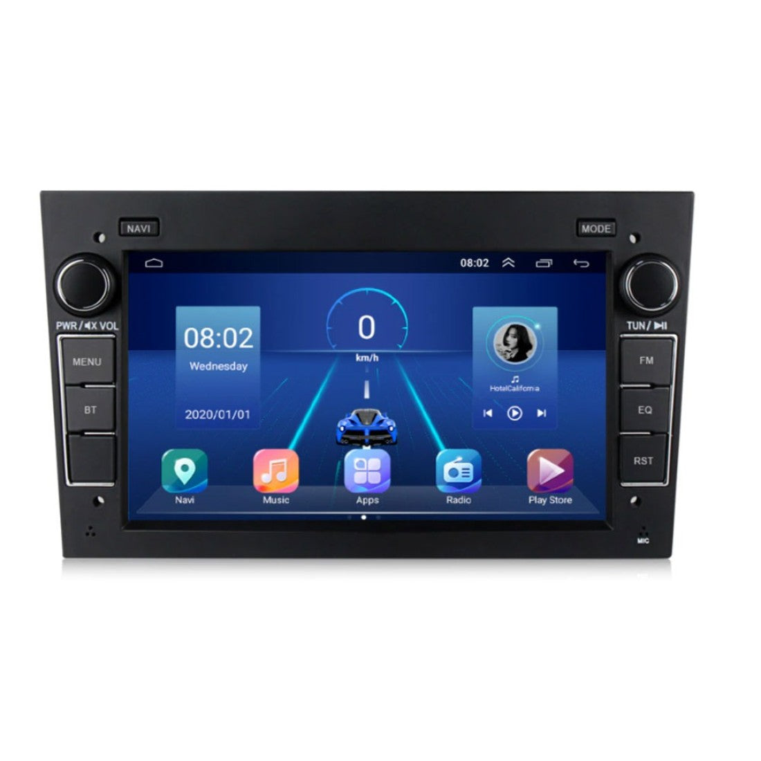 608 7" Навигация за Opel - Android 10, IPS, GPS, Wi-Fi