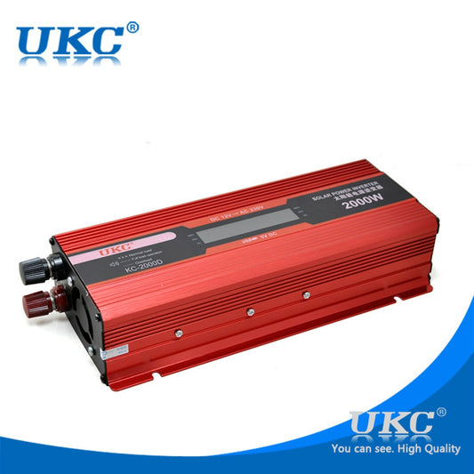 Инвертор 24-220V 2000W UKC с дисплей и защита