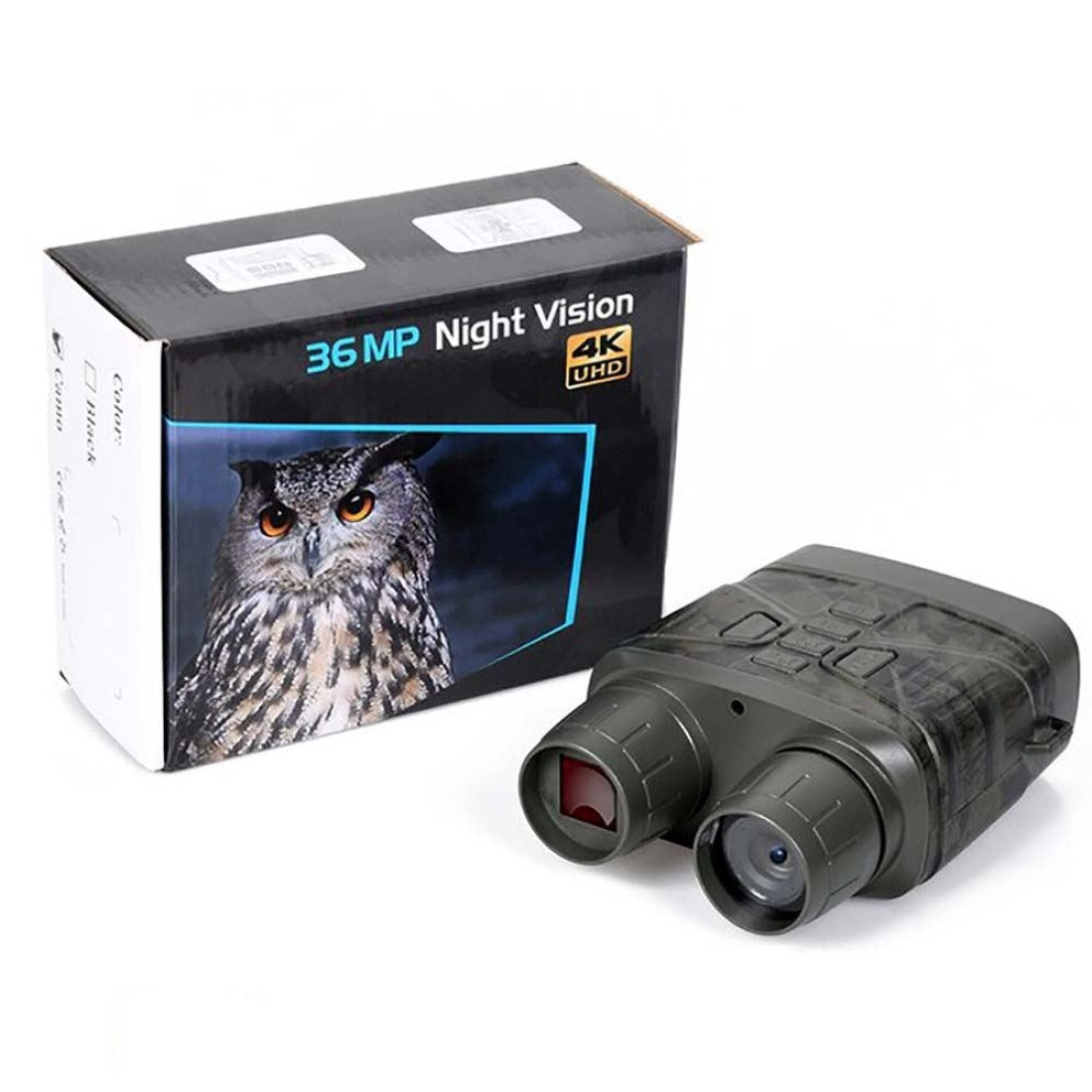 Бинокъл за нощно виждане 36MP - HD видео и 5x цифрово увеличение